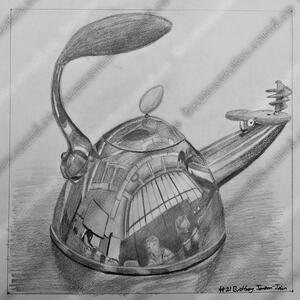 Metal Teapot